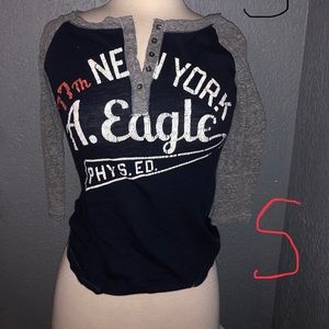 American eagle 3 quarter sleeve